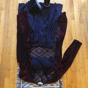 Statement sheer cardigan